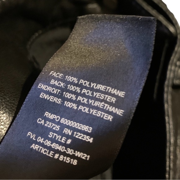 Aritzia Wilfred The Melina Faux Leather Pants Size 6 - Picture 10 of 10